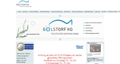 Desktop Screenshot of boelstorf.de