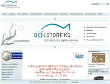 Tablet Screenshot of boelstorf.de